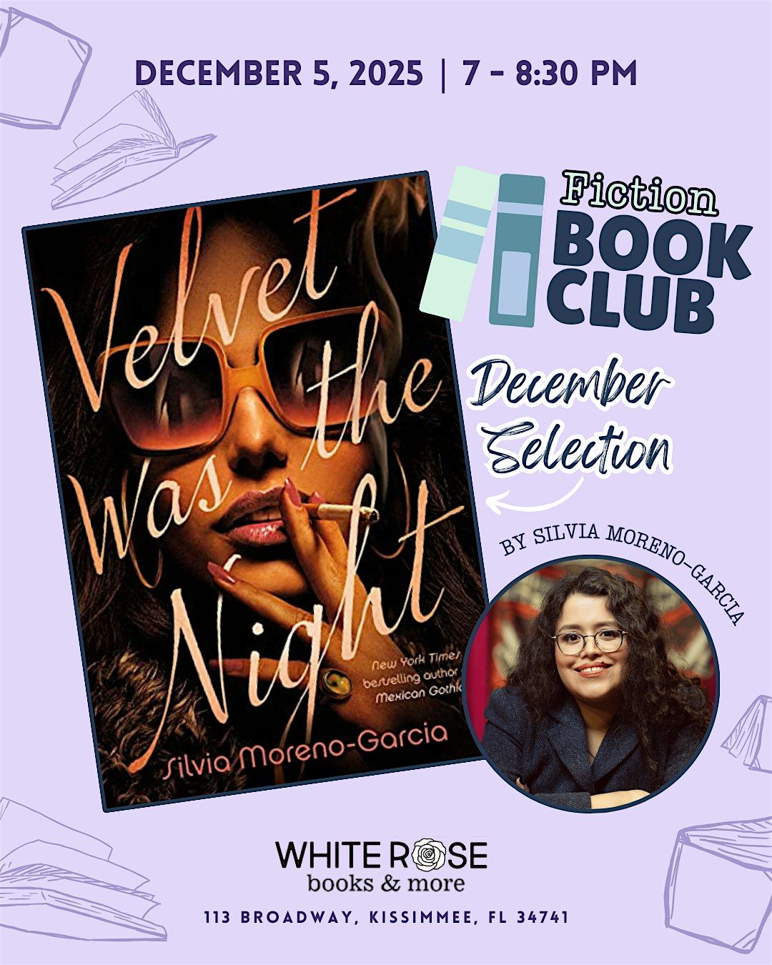 Fiction Book Club - Velvet Was the Night by Silvia Moreno-Garcia