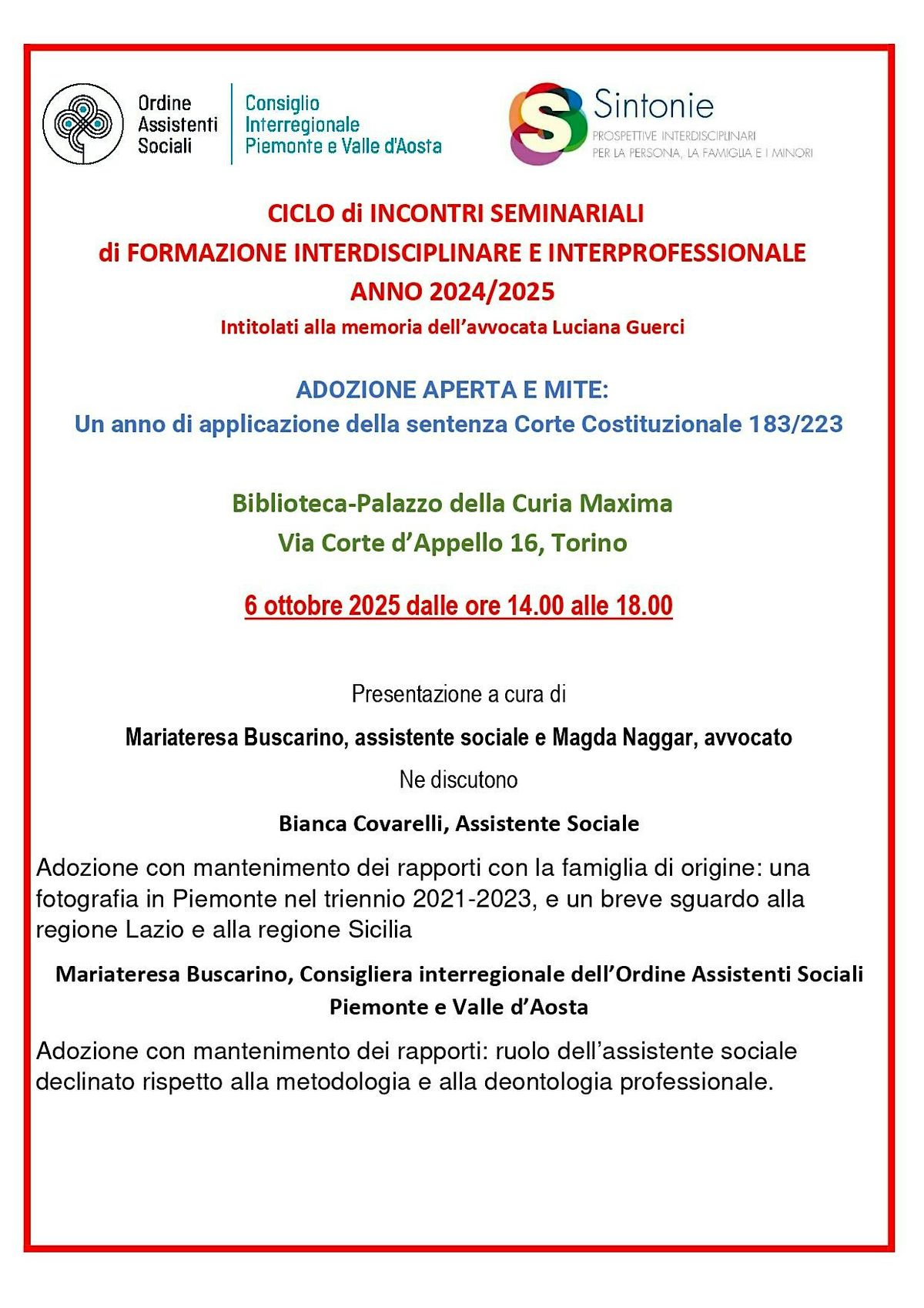 Adozione aperta e mite