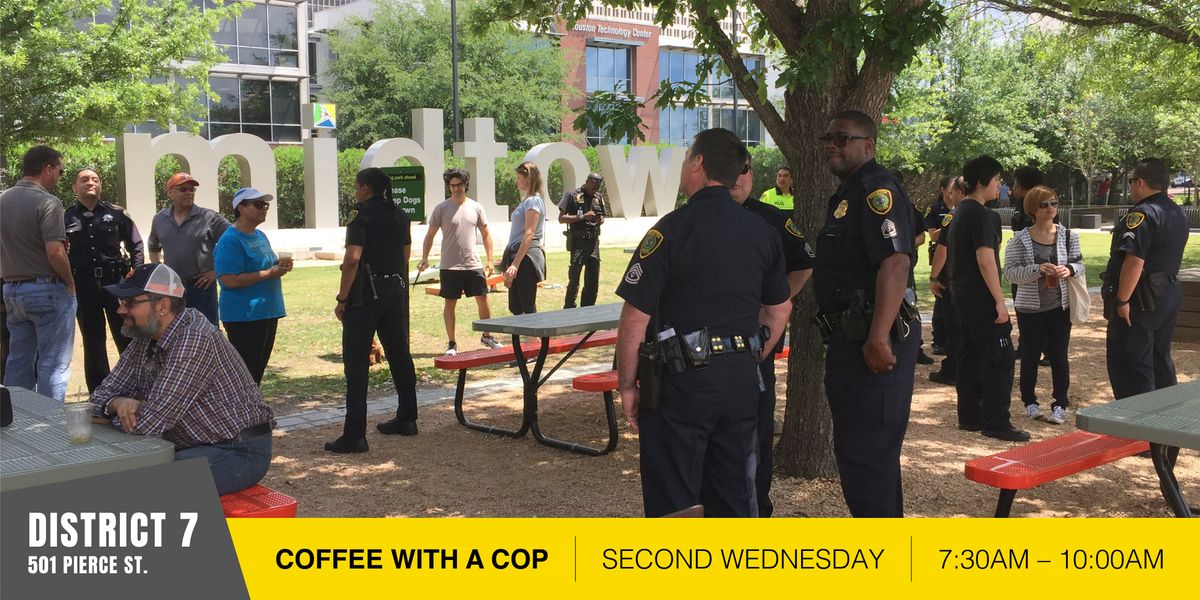 2025 Coffee with a Cop in Midtown Houston