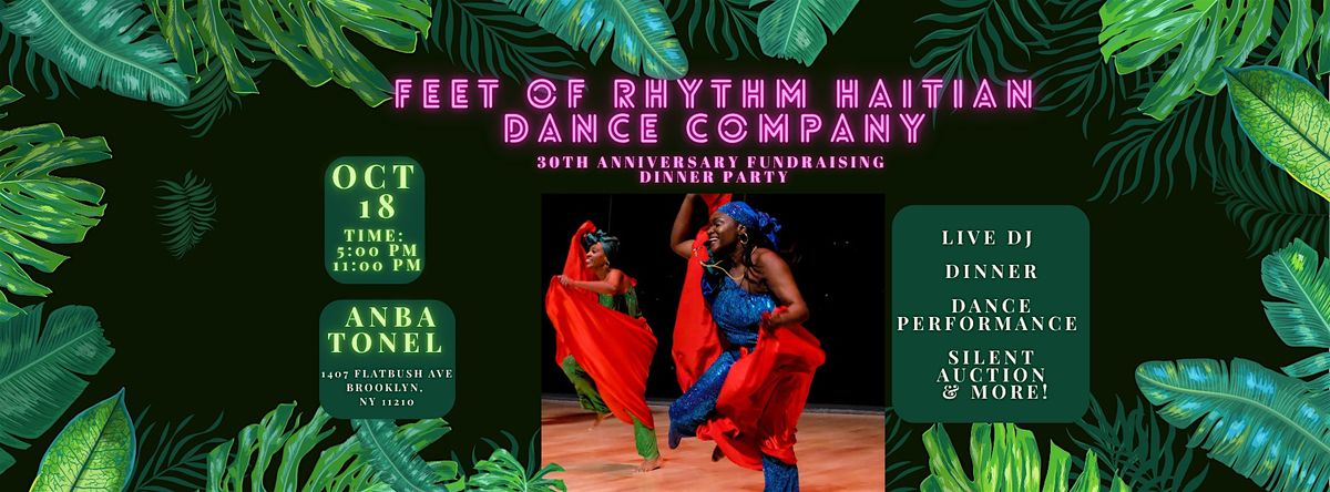 Feet of Rhythm 30th Anniversary Fundraising Party