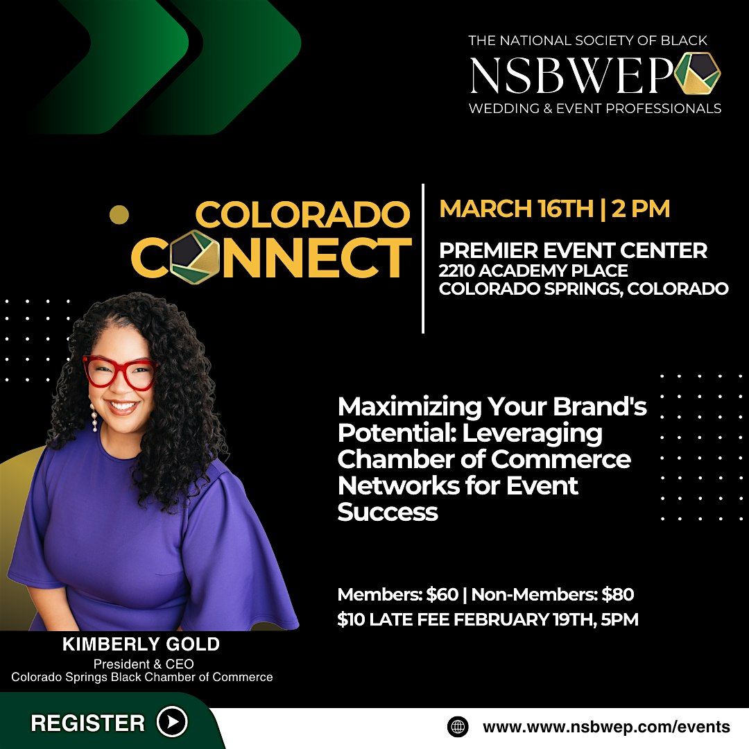 NSBWEP COLORADO | Leverage Resources with Your Chamber of Commerce