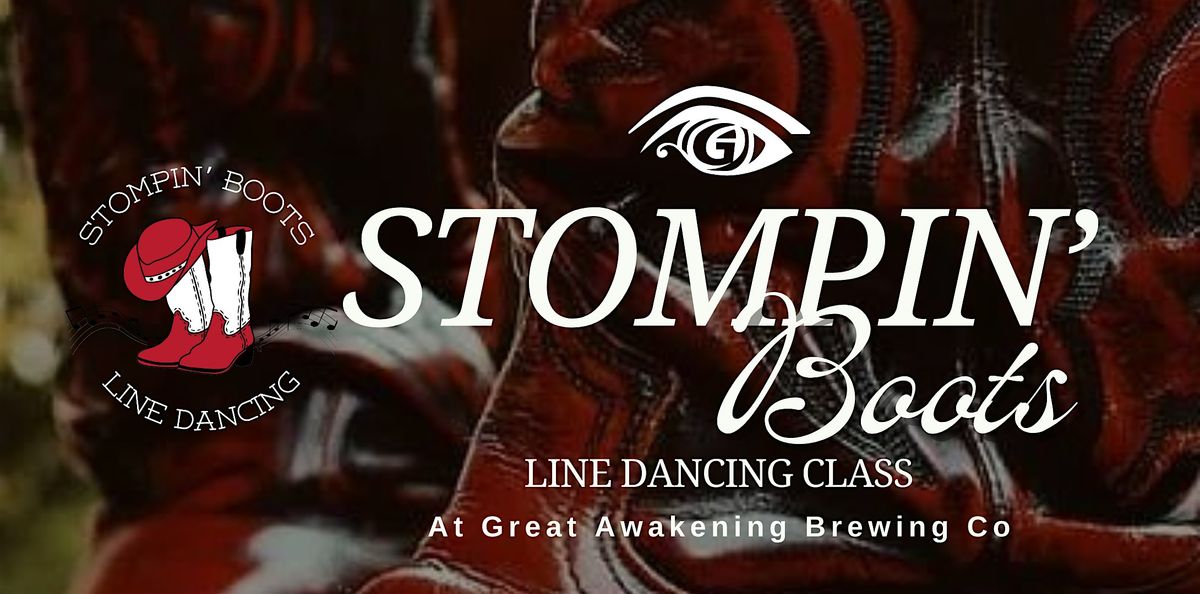 Stompin Boots Line Dancing Class at Great Awakening Brewing