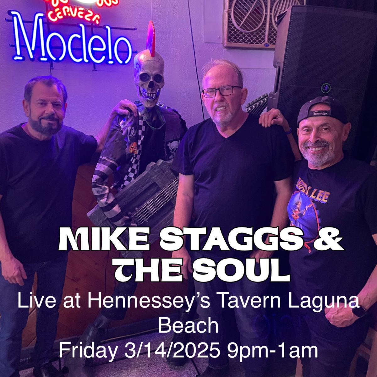 Mike Staggs & The Soul ROCKS Hennessy\u2019s Tavern Laguna Beach!