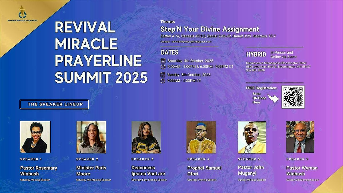Revival Miracle Prayerline Summit 2025