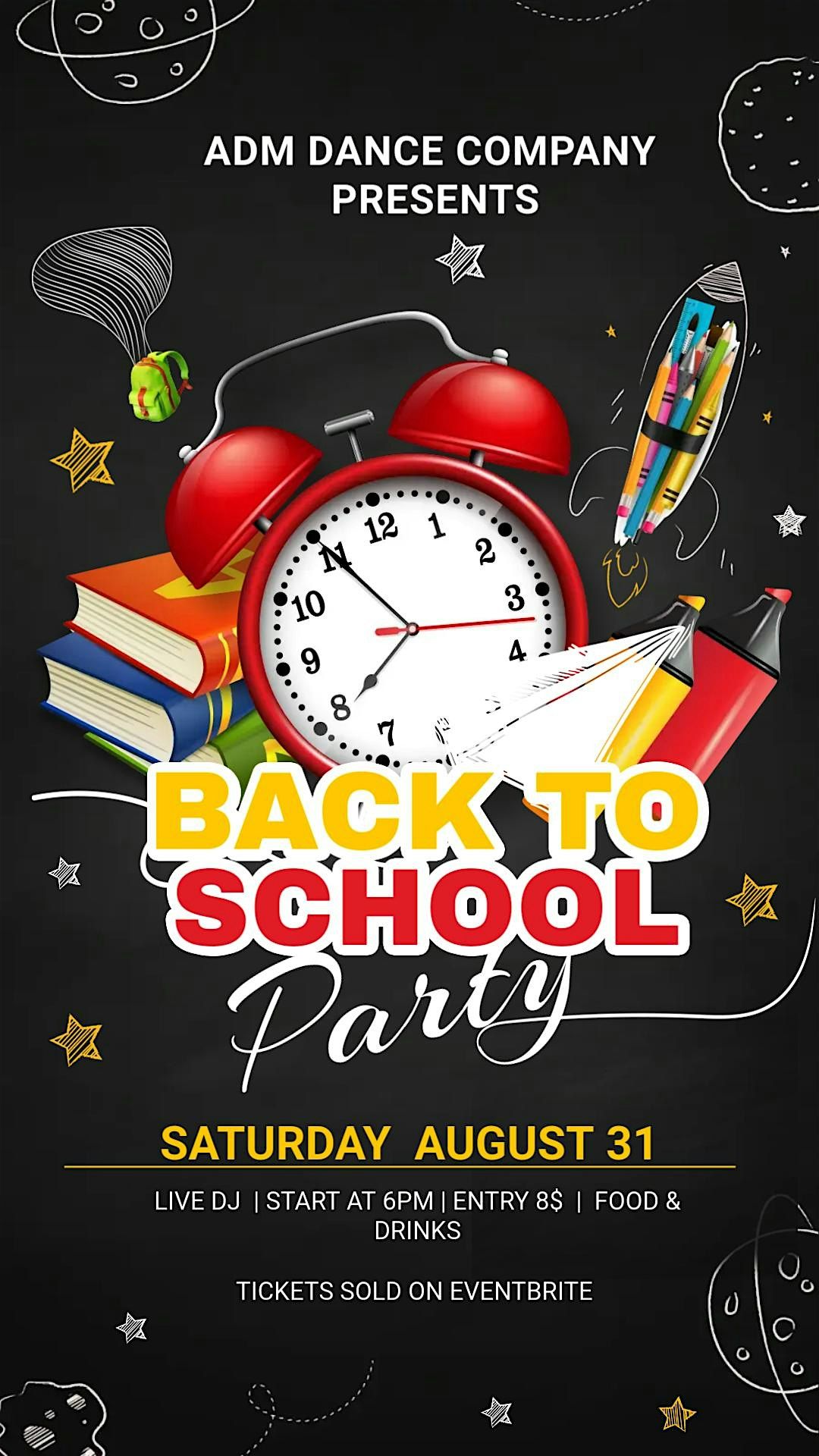 ADM PRESENTS BACK TO SCHOOL PARTY