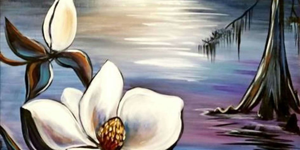 Magnolias in Bloom - Paint and Sip by Classpop!\u2122