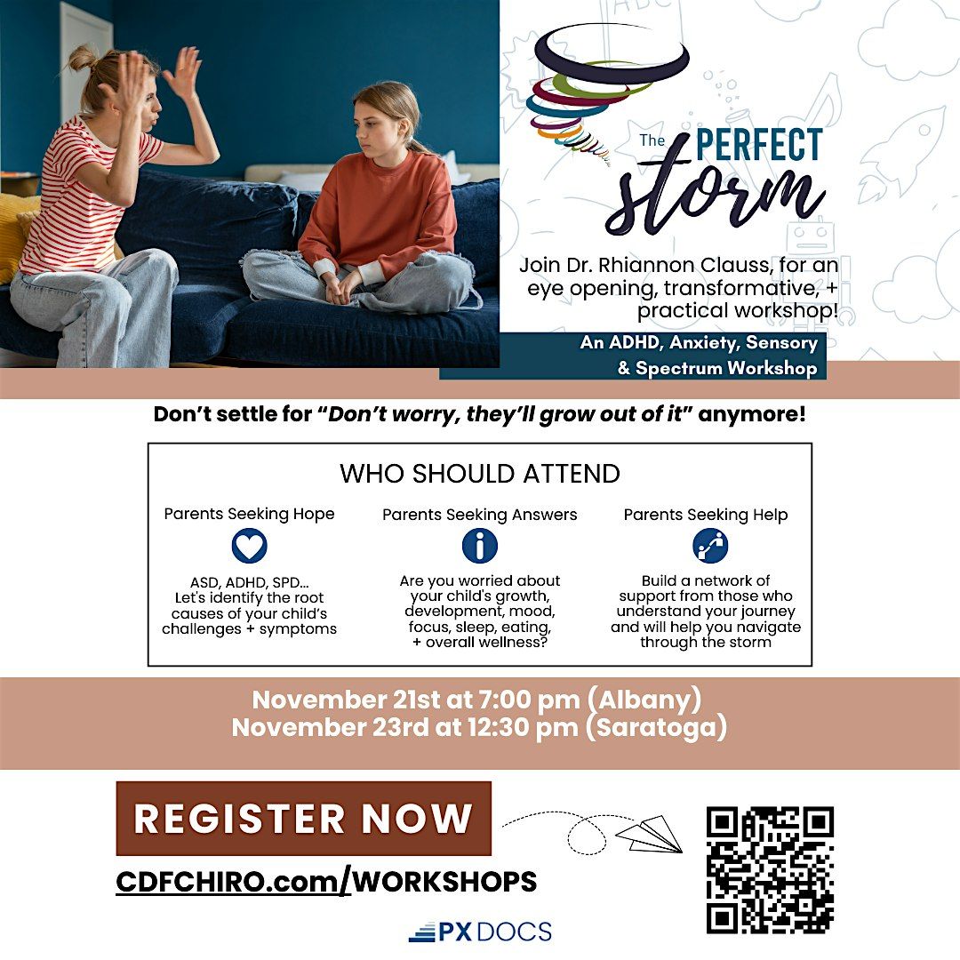 The Perfect Storm Workshop (Albany)