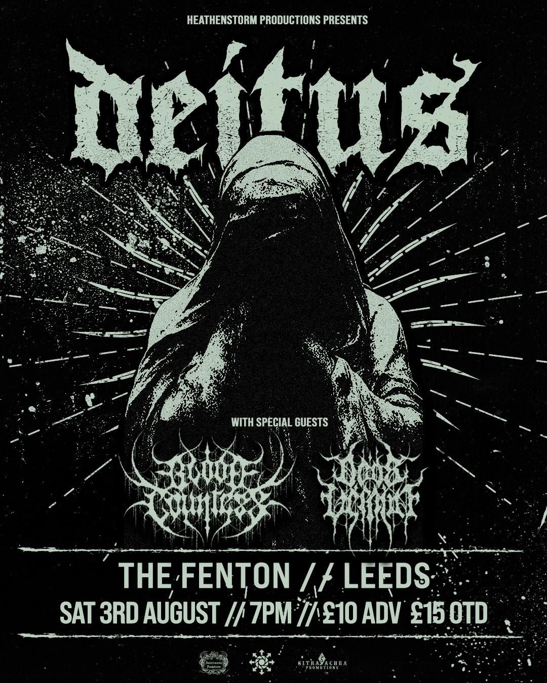 Deitus, Blood Countess, Deus Vermin @ The Fenton, Leeds