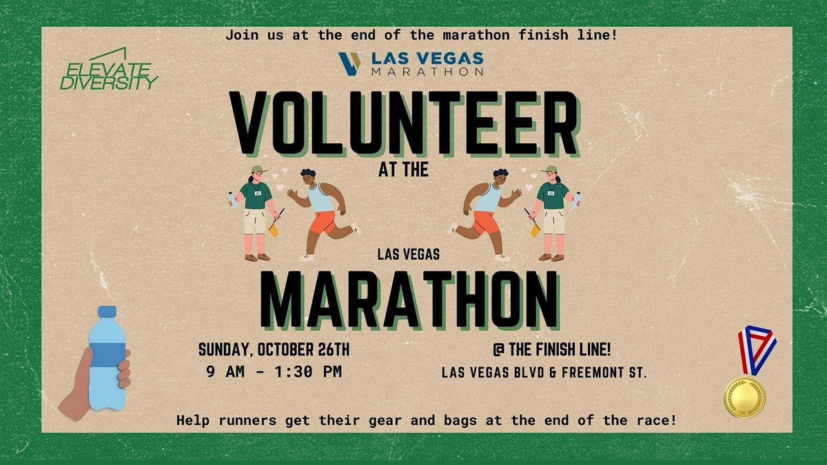 Volunteer at the Las Vegas Marathon!