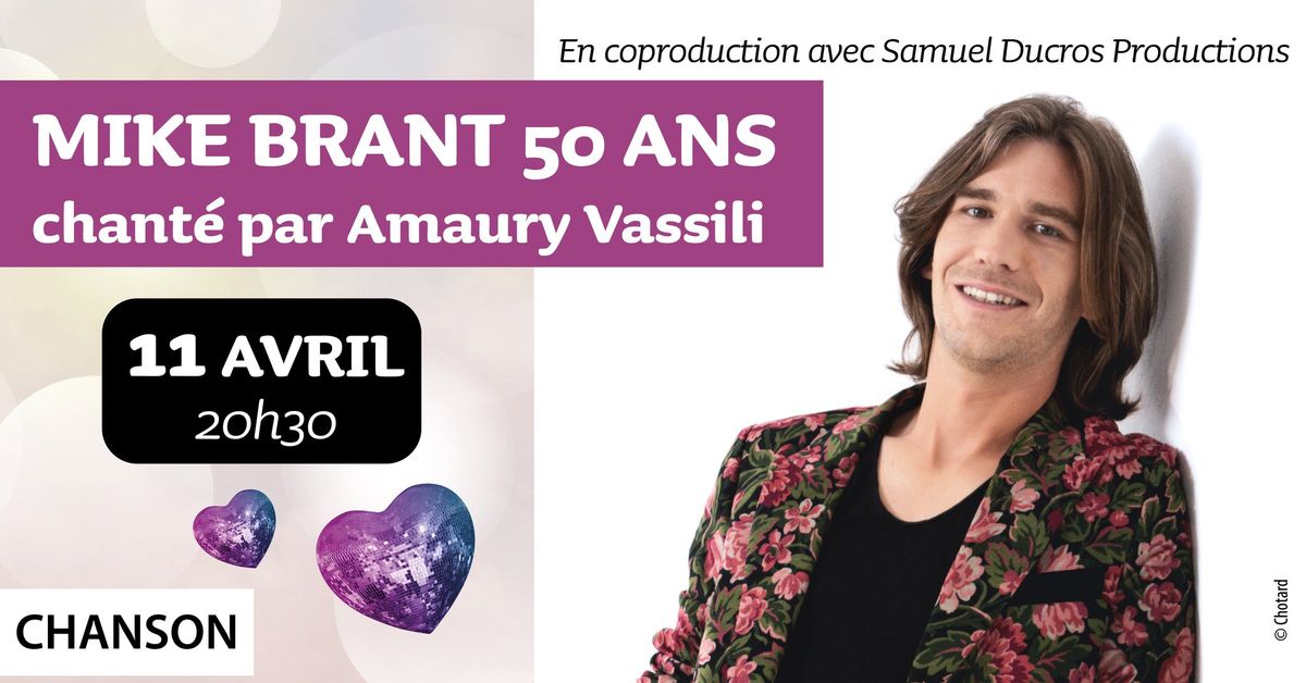 Amaury Vassili : Hommage \u00e0 Mike Brant