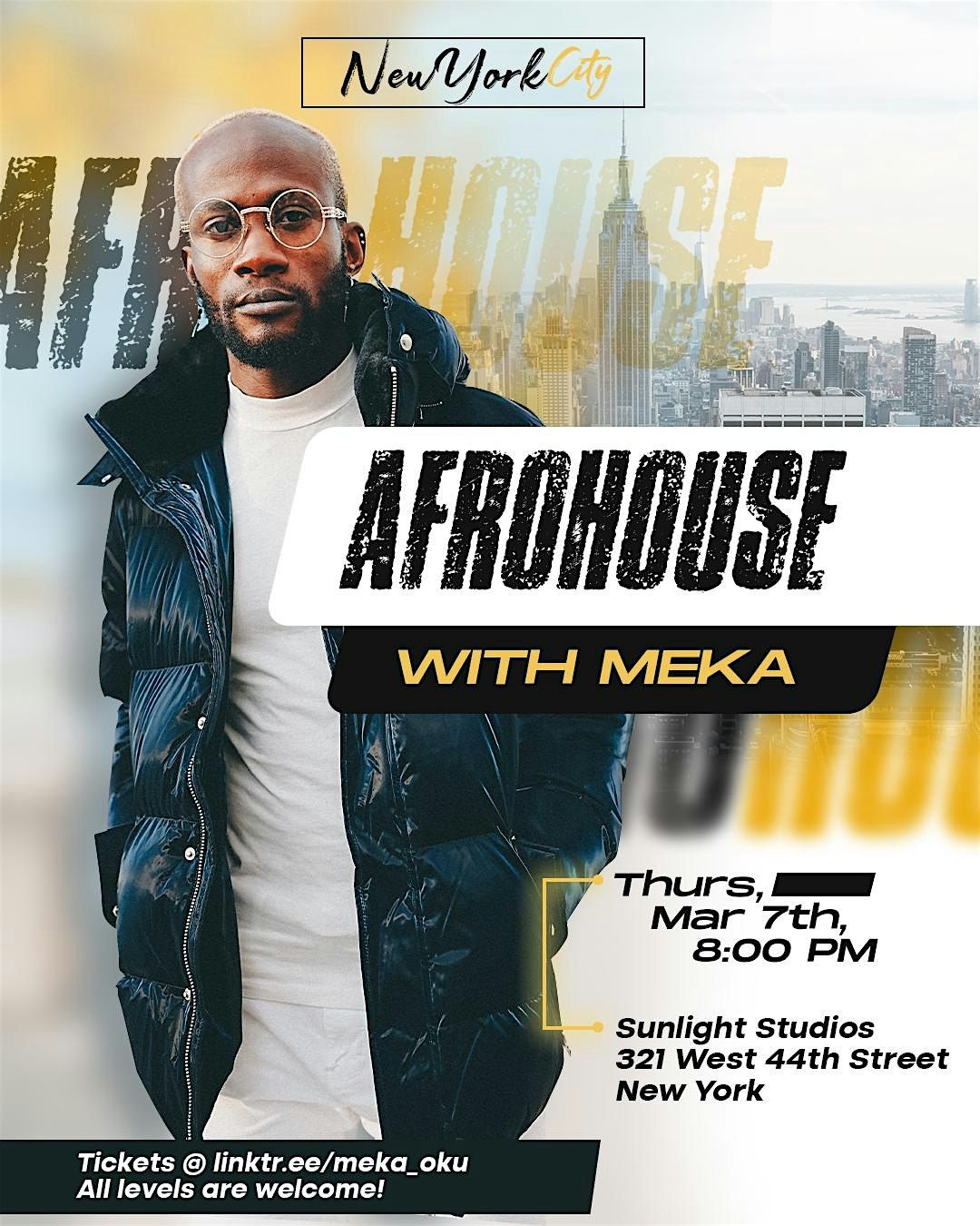 AfroHouse with Meka Oku - Saturday, 23rd November Houston, Texas