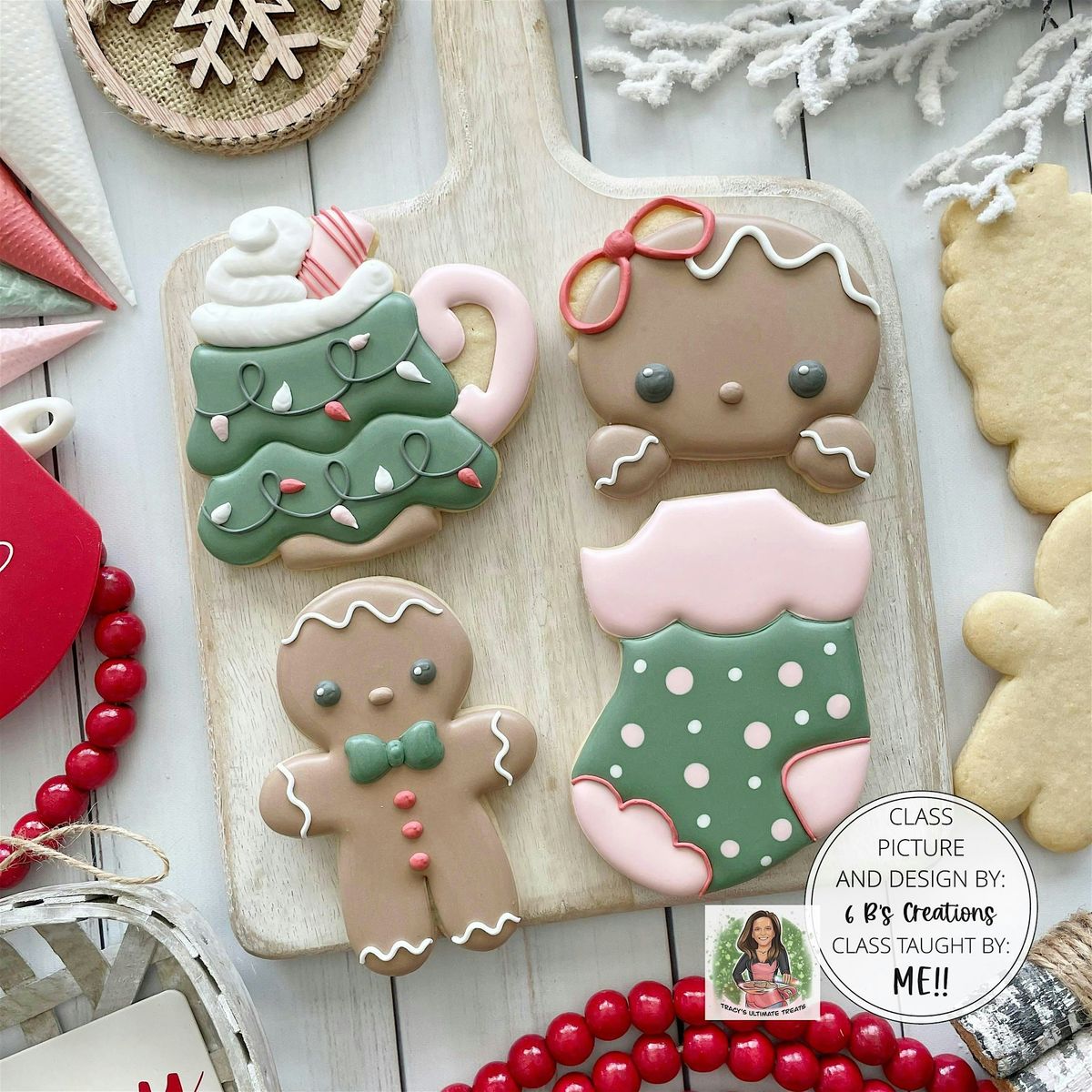 Gingy Christmas Cookie Decorating Classes