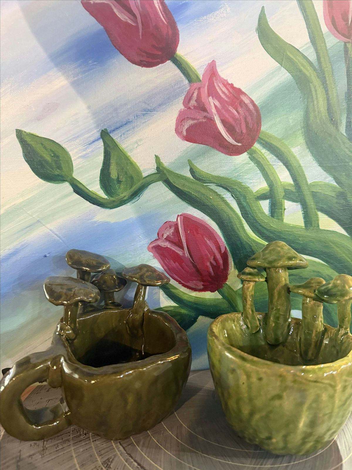 Beginners Pottery: Make a mushroom bowl