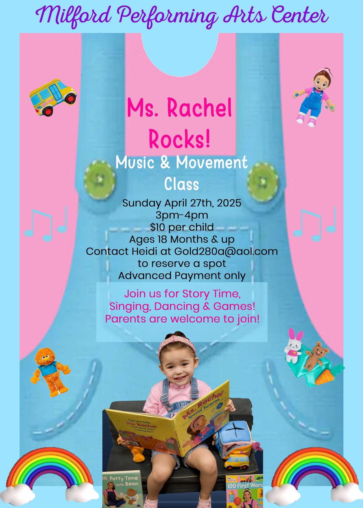 Ms. Rachel Rocks! Music & Movement Class