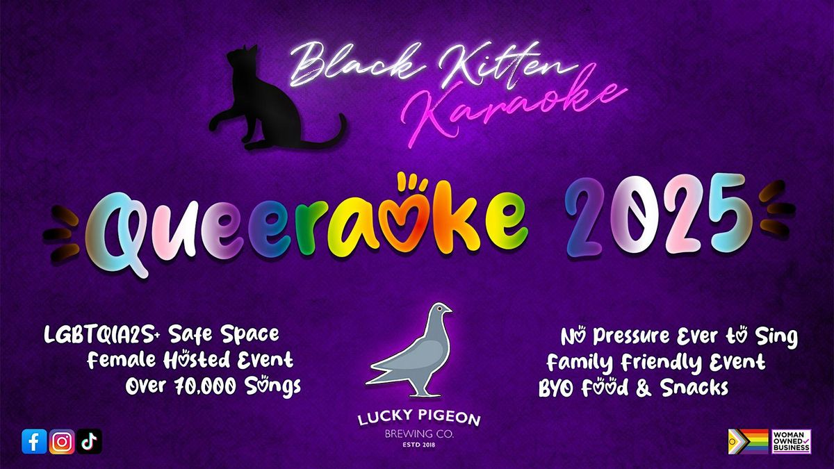 LGBTQIA2S+ Queeraoke (Family Friendly Karaoke, Free Entry)