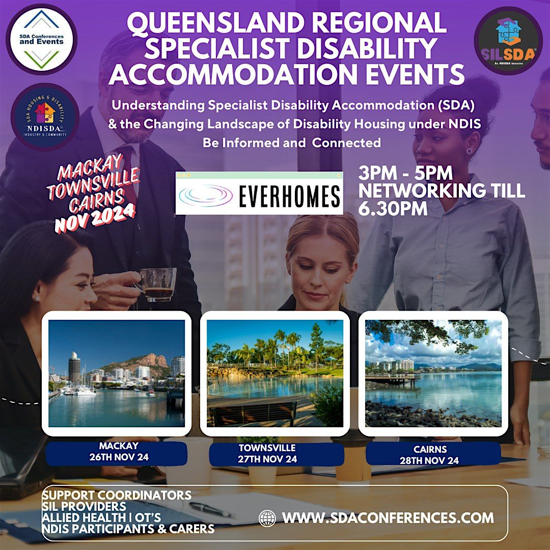 Queensland Regional Specialist Disability Accommodation Info Sessions