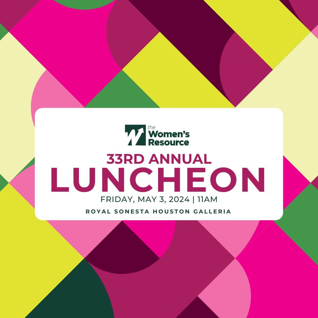 The Women's Resource - 33rd Annual Luncheon