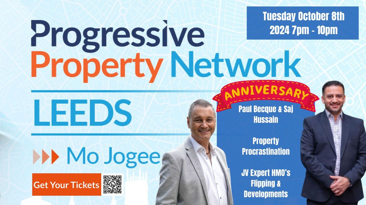 PPN Leeds 9 Year Anniversary - Property Procrastination | JV's | HMO's | Flipping | SA & Development