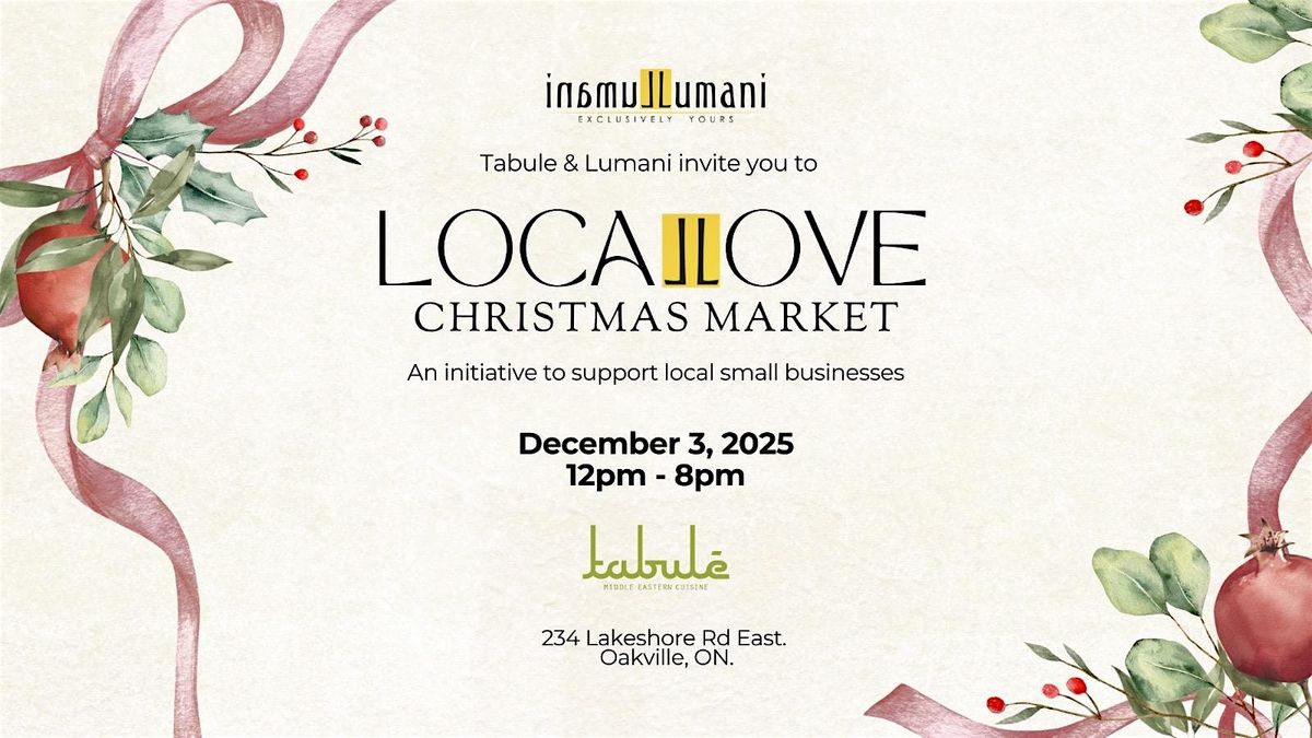 Local Love Holiday Market - Tabule
