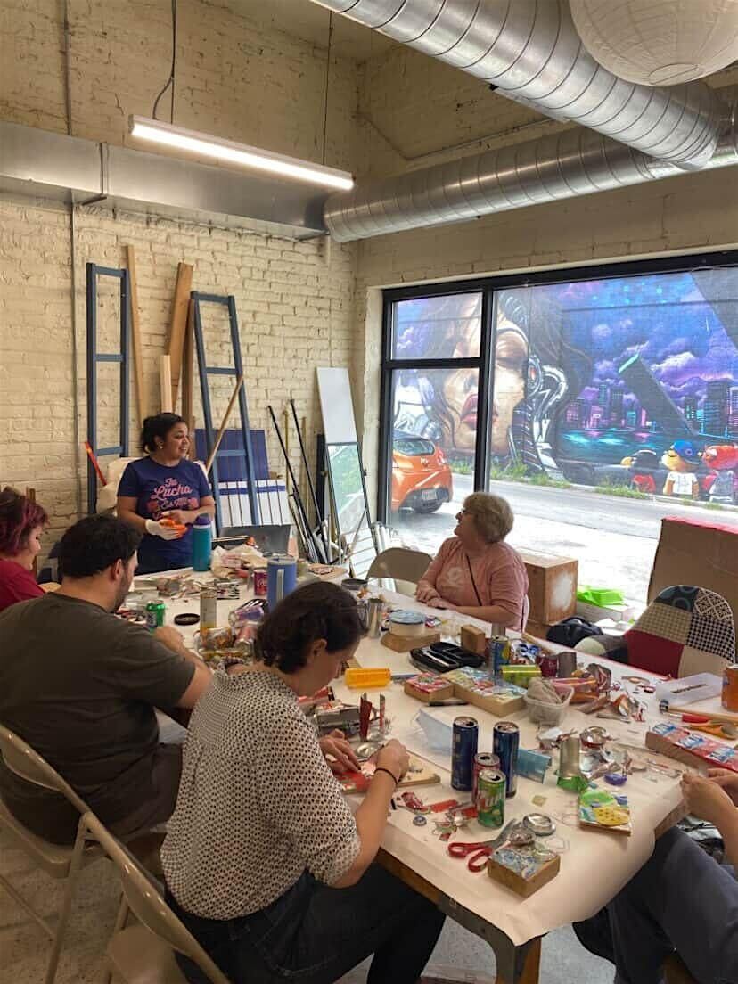 Make your own Pi\u00f1ata with Mosaicoarte at Casa Hernandez Community Space