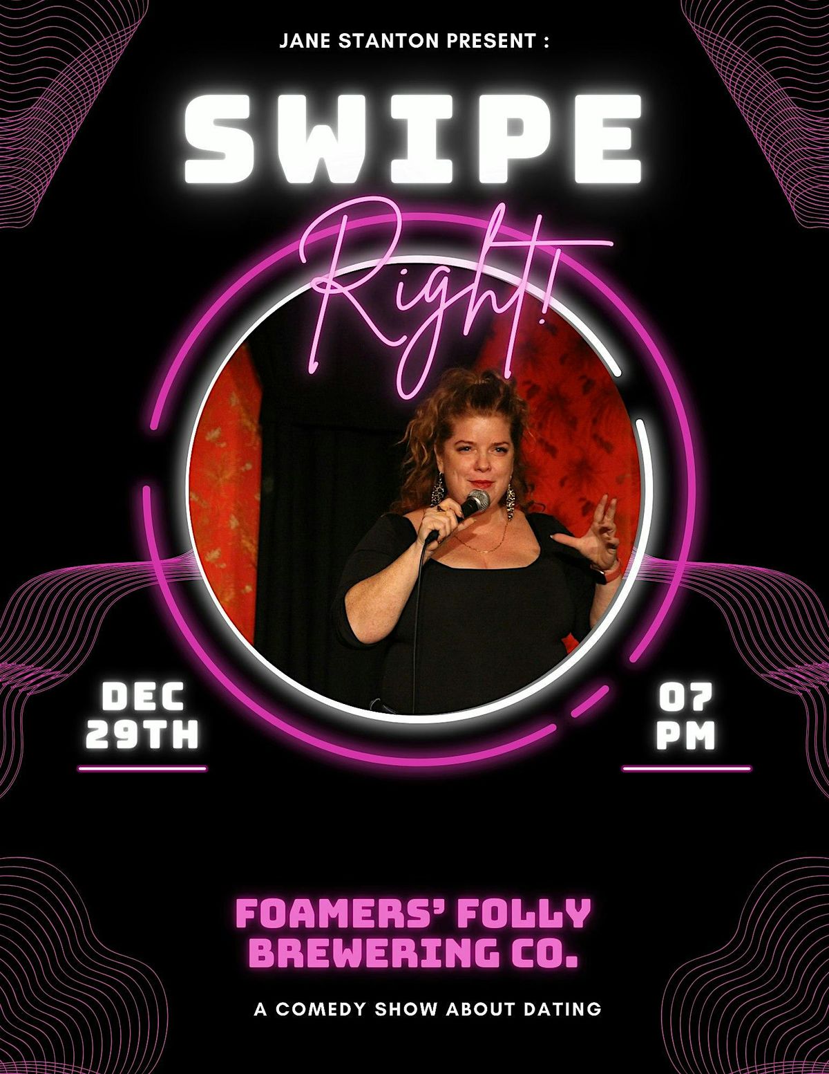 Swipe Right, a Comedy Show about Dating - Sunday, Dec 29th!