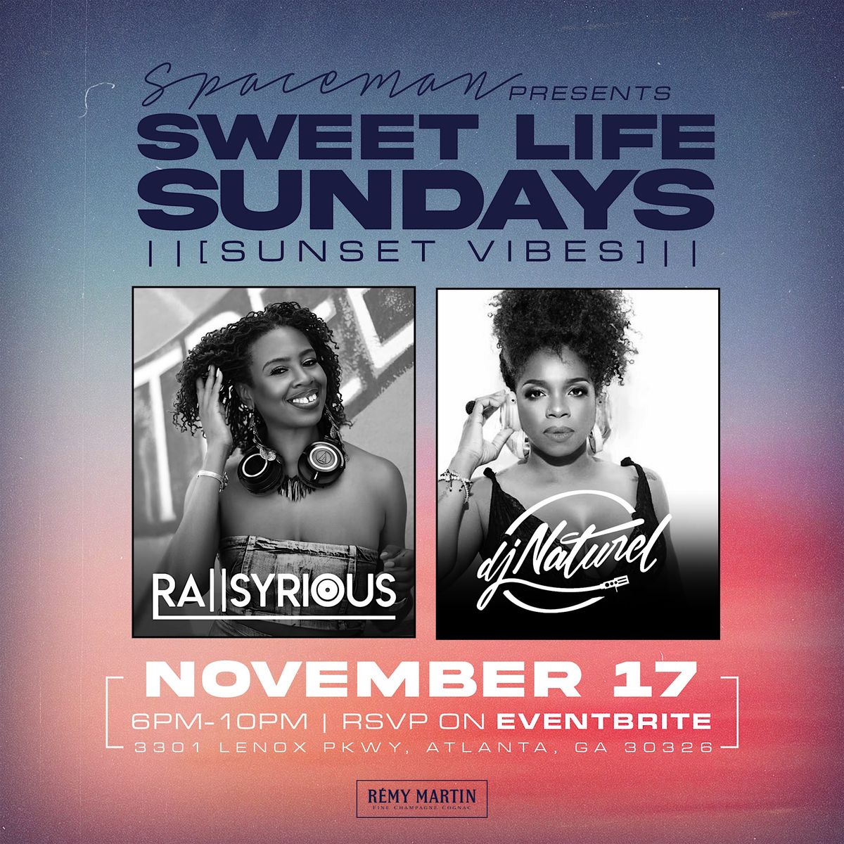 Sweet Life Sunday with DJ Naturel and DJ Ra Syrious