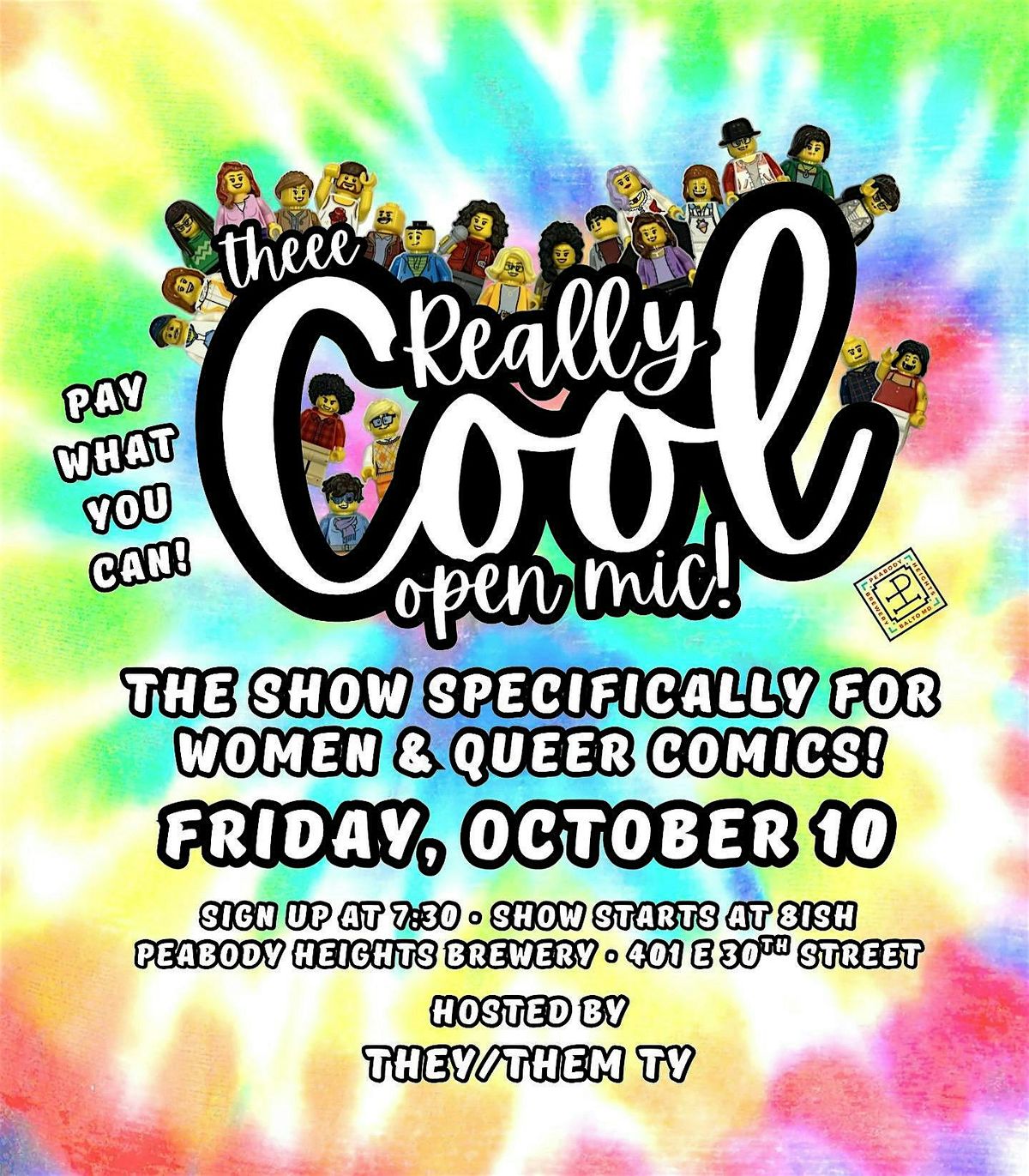 The REALLY COOL Open Mic: Baltimore\u2019s Show for Women & Queer Comics!