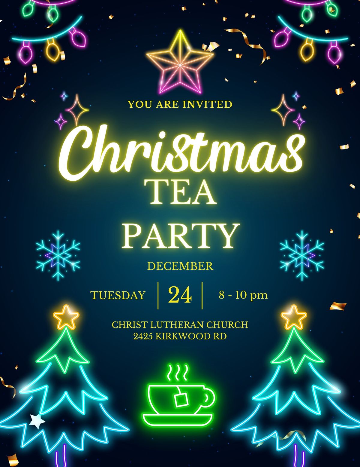 Christmas Tea Party