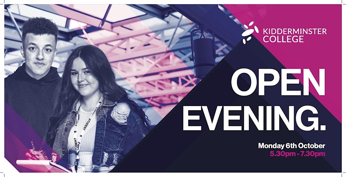 Kidderminster College October Open Event