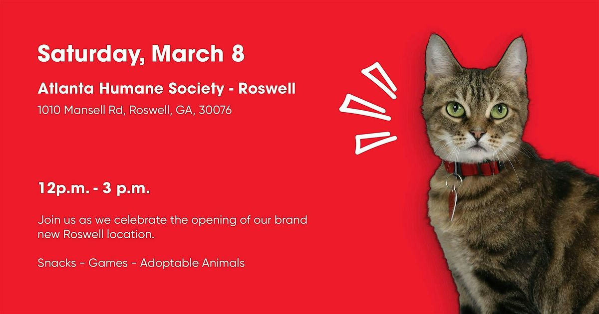 Grand Opening: Atlanta Humane Society - Roswell