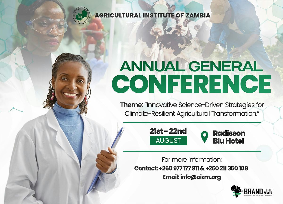Agricultural Institute of Zambia - Annual General Meeting (Virtual Meeting)