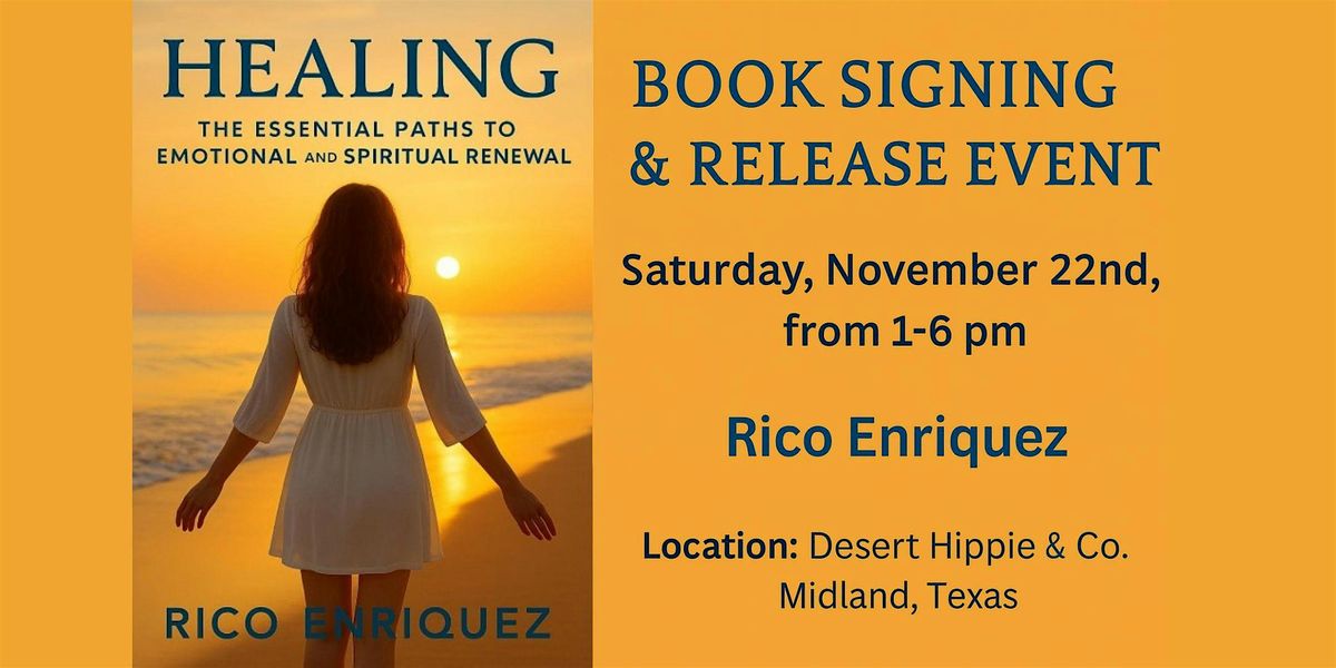 Healing: The Essential Paths to Emotional and Spiritual Renewal \u2013 Book Sign