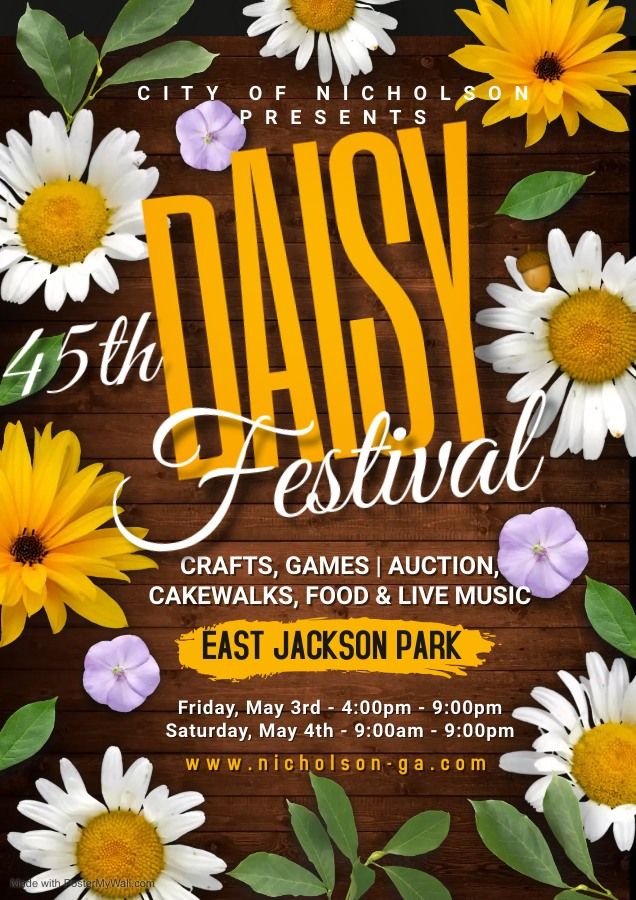 2024 45th Annual Nicholson DAISY FESTIVAL, East Jackson Park