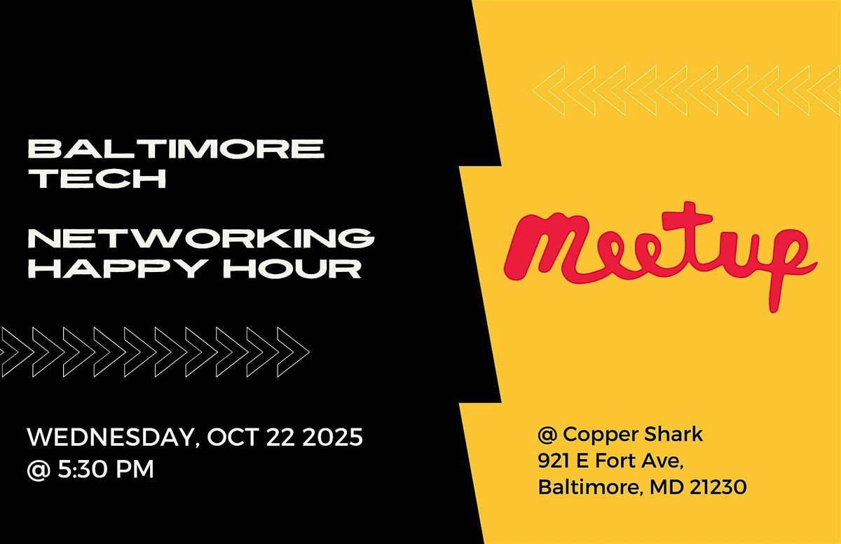 The #BaltimoreTech Happy Hour!