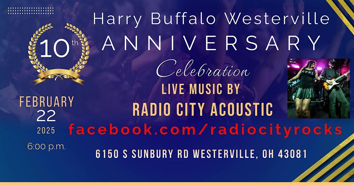 Radio City Acoustic, Harry Buffalo 10th Anniversary Party