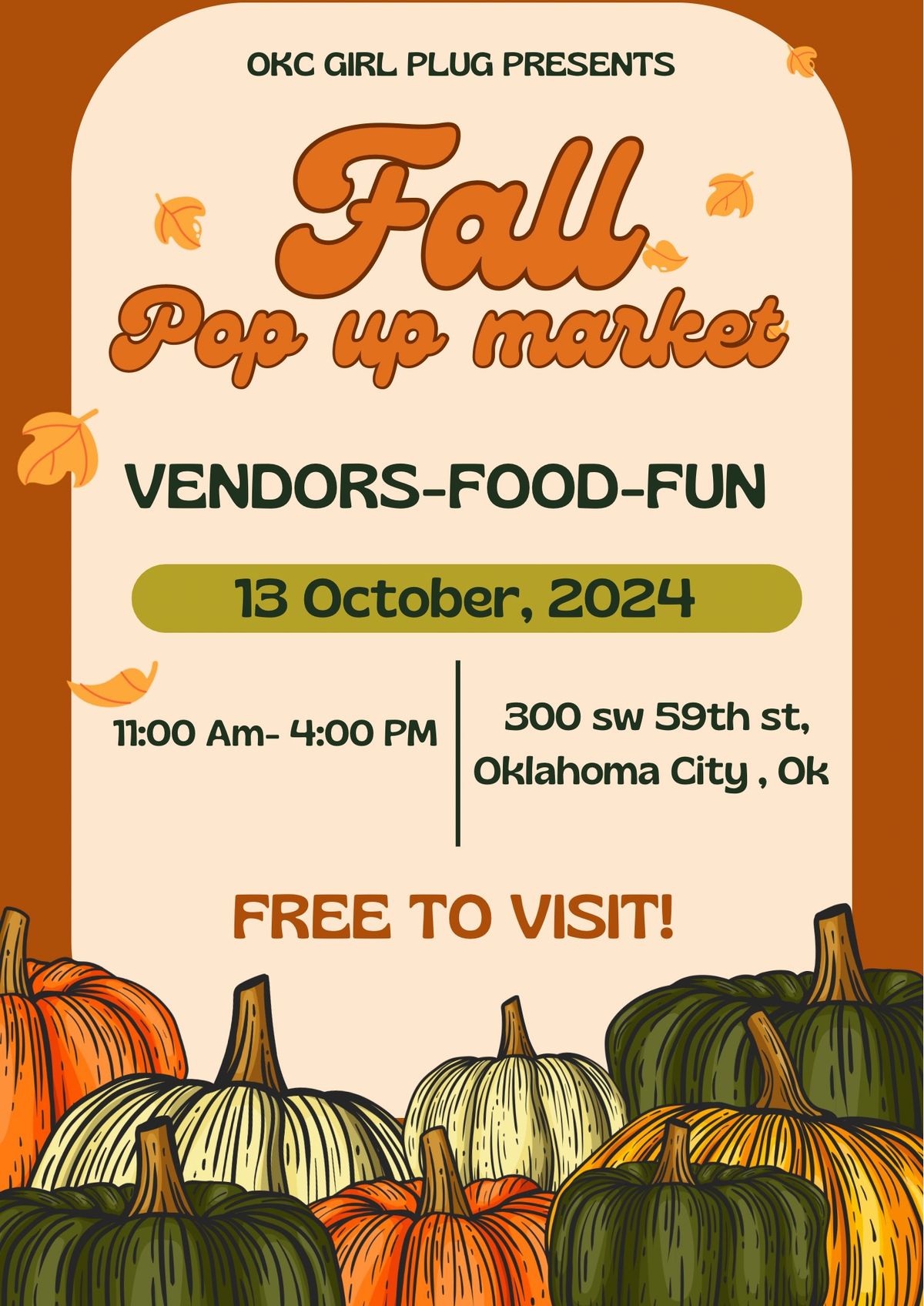 Fall Pop Up Market 2024\ud83c\udf42\ud83e\udde1