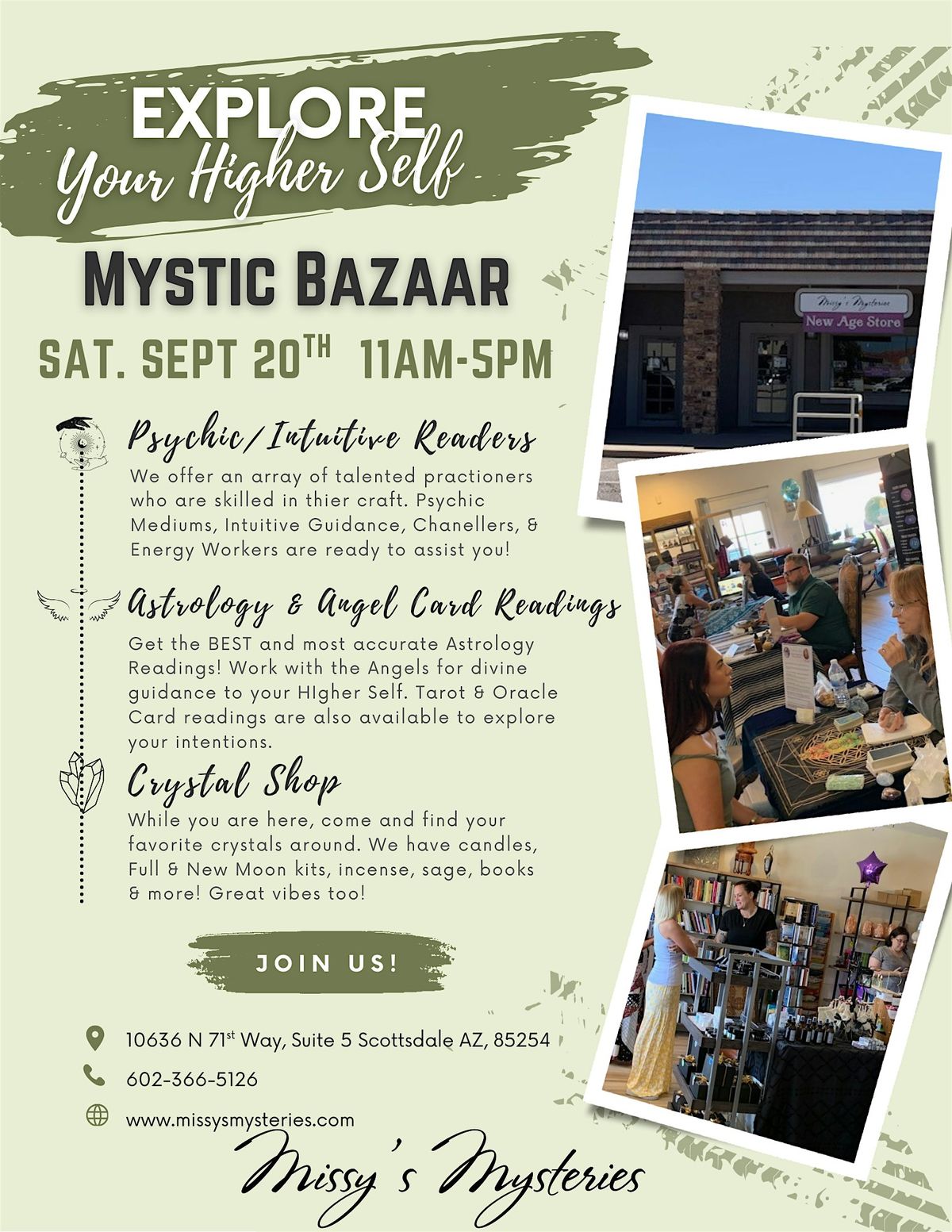 Mystic Bazaar - Sat. 9\/20