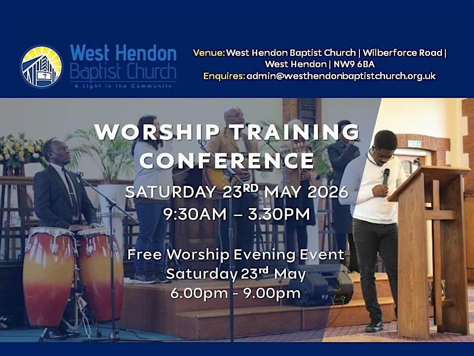 WORSHIP TRAINING CONFERENCE