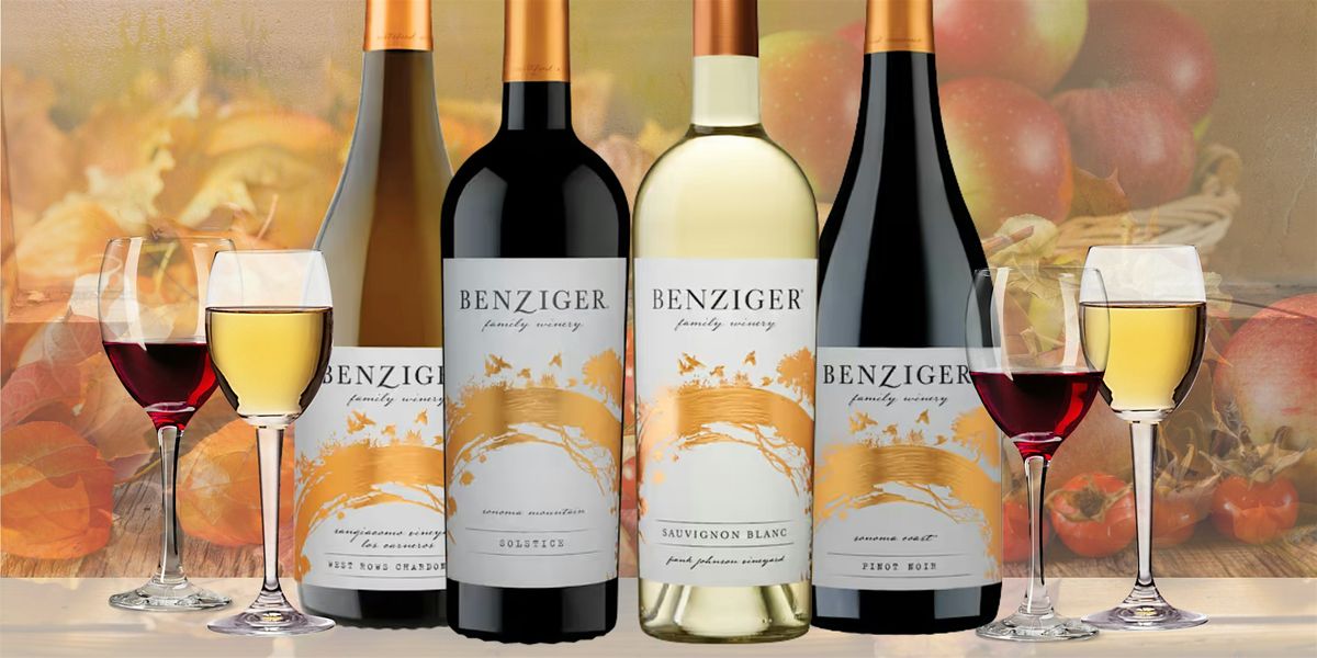 Wine Club Member Event: A Harvest of Flavor with Benziger
