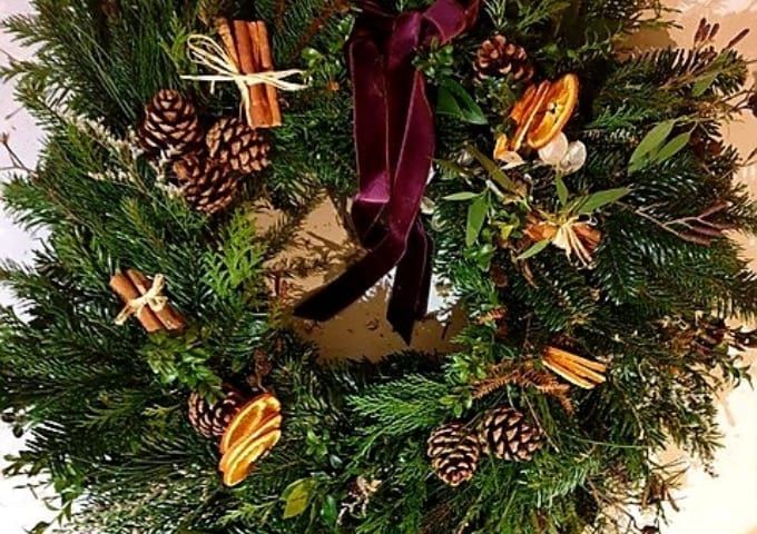 Festive Wreath Making at Cleatham Hall (Friday)