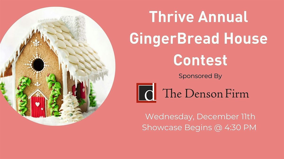 Annual GingerBread Contest