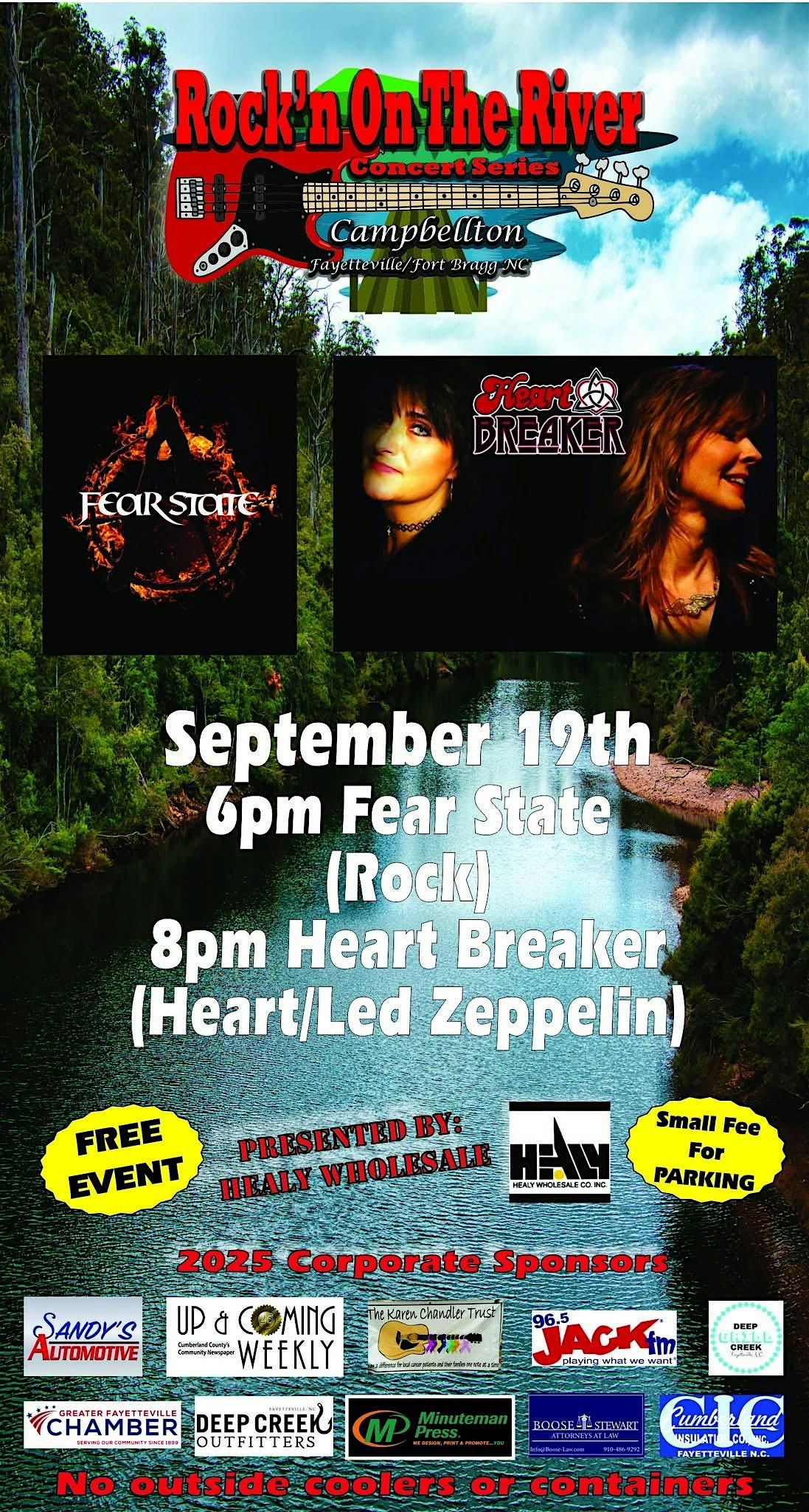 Rock\u2019n On The River Heart Breaker w\/ Fear State