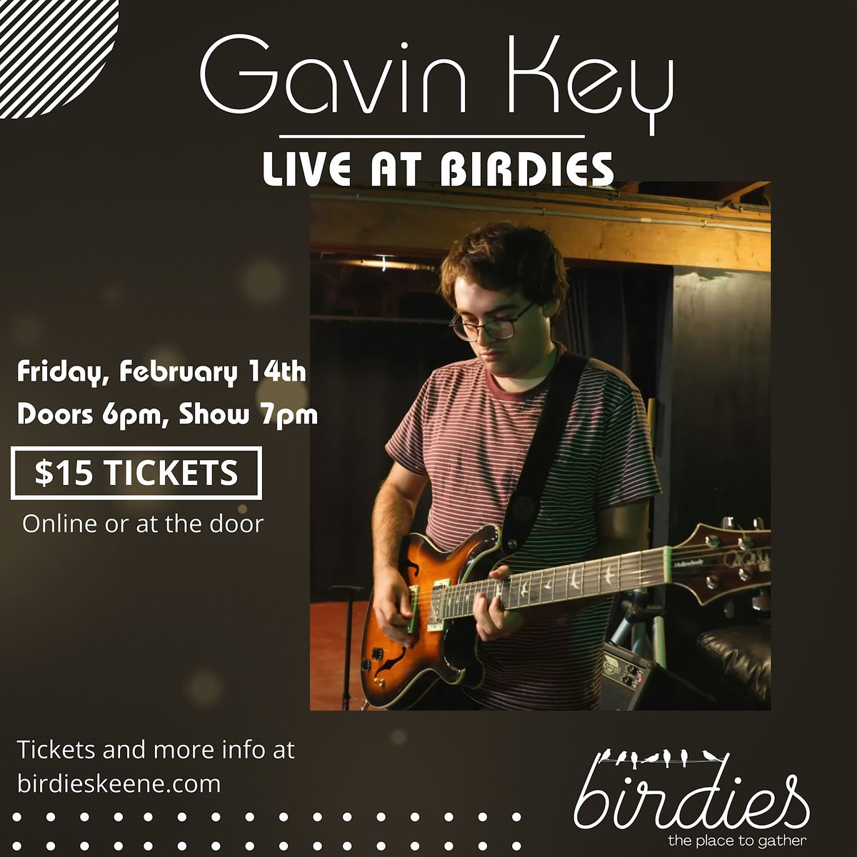 Gavin Key- LIVE at Birdies!