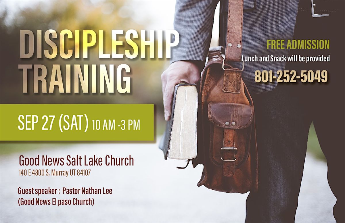 Discipleship Training Conference \u2013 Growing Together in Christ