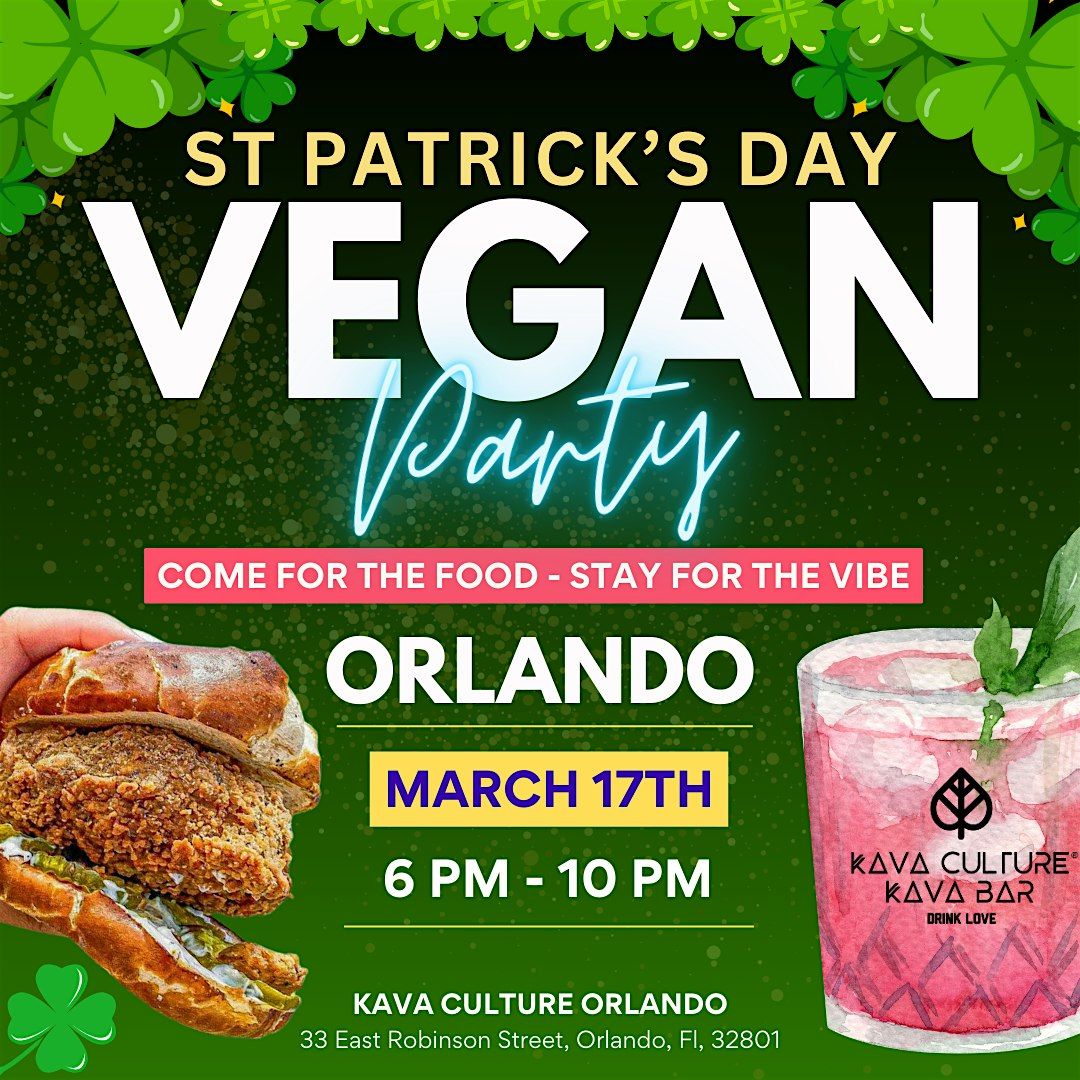 Vegan St. Patrick's Party!