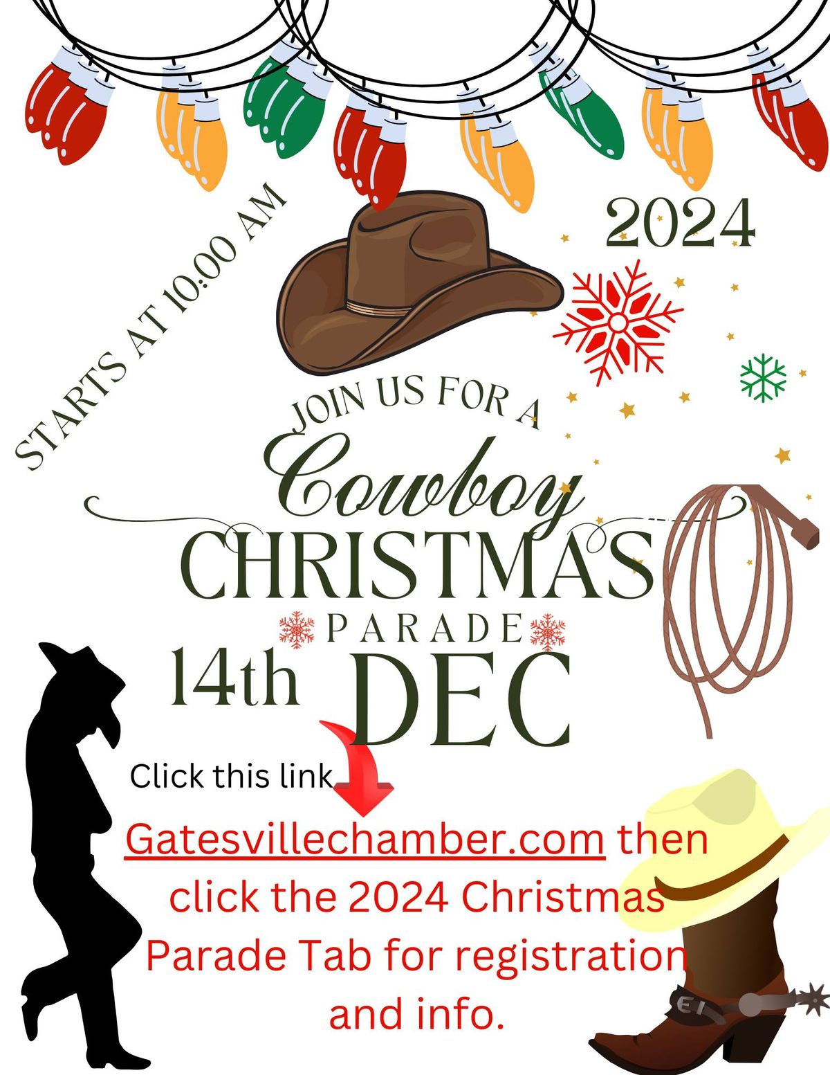 Cowboy Christmas Parade 2024