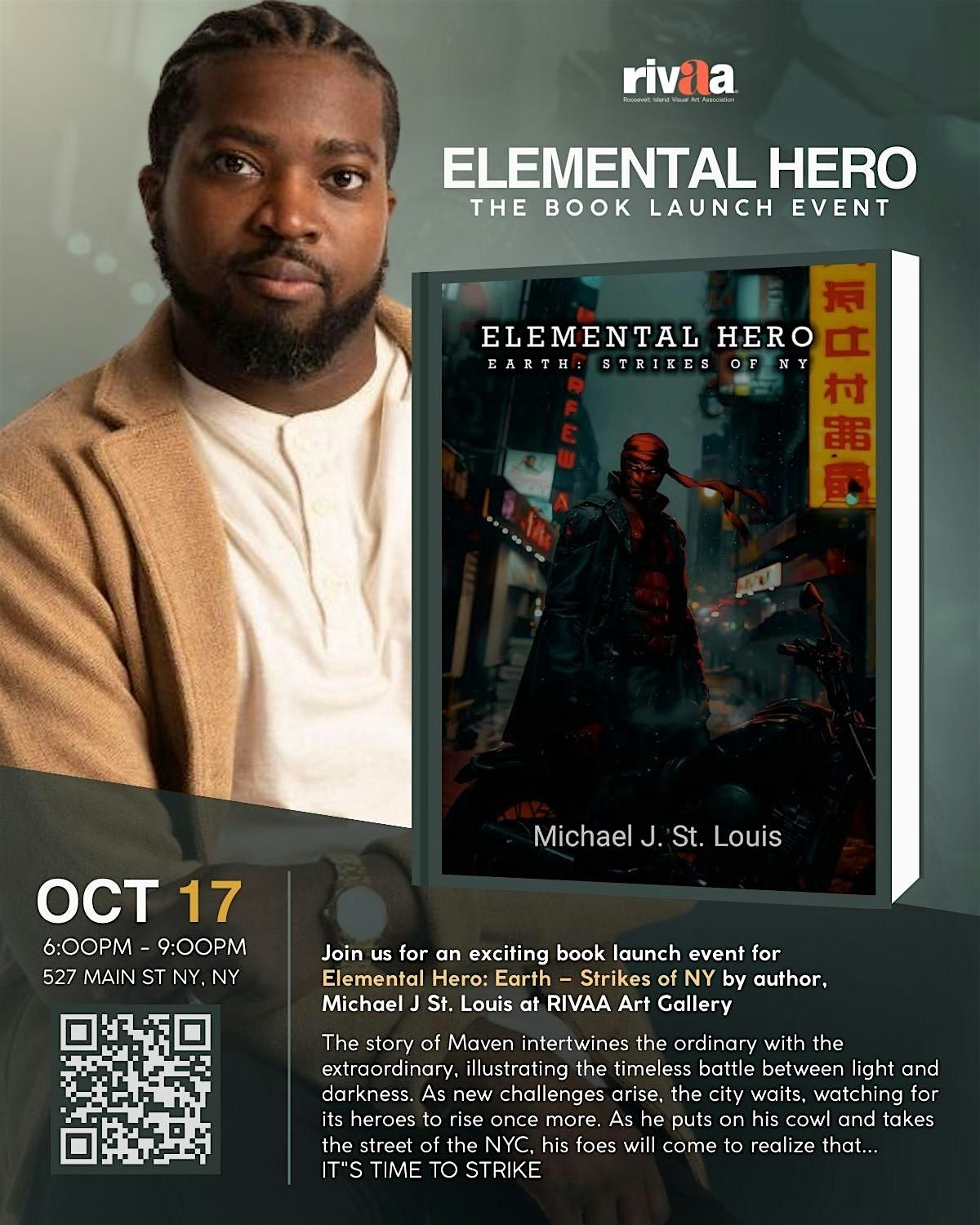 Elemental Hero: Book Launch Event