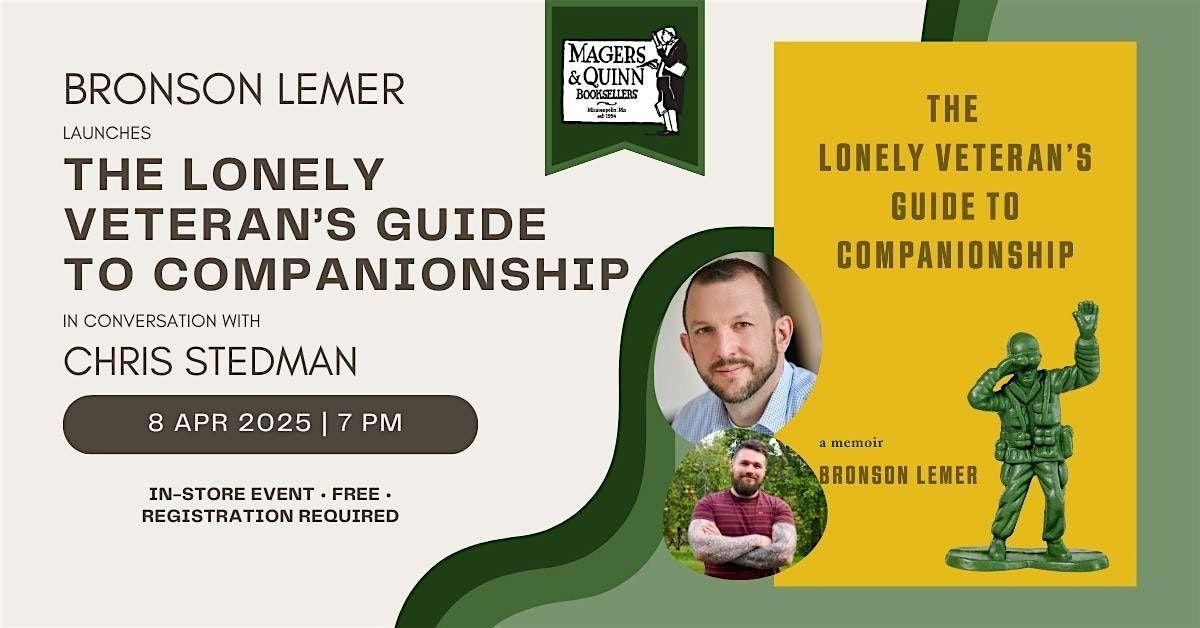 Bronson Lemer launches The Lonely Veteran's Guide to Companionship