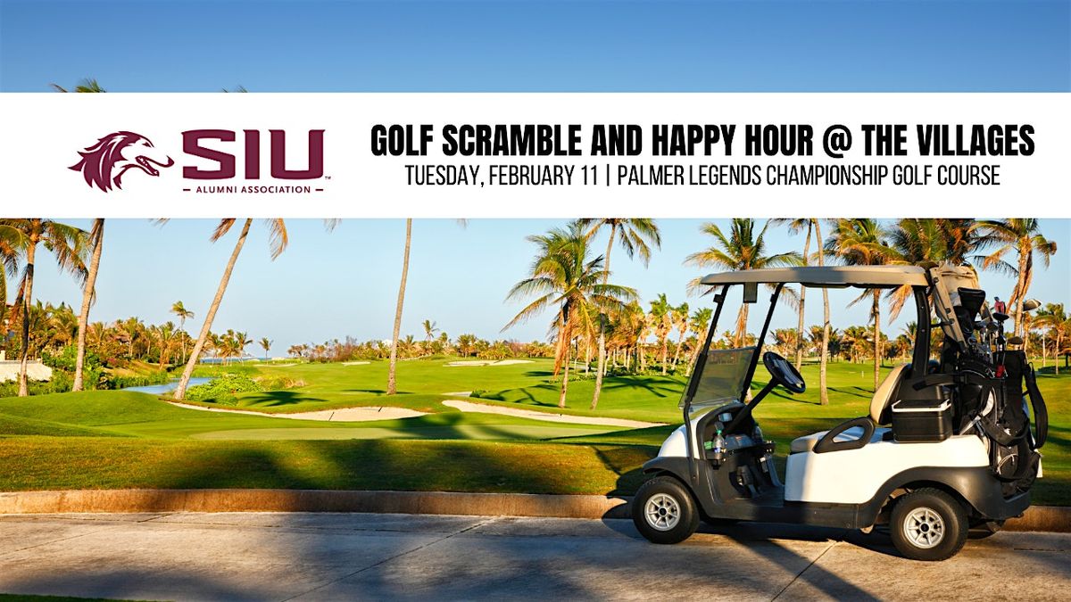 Golf Scramble & Happy Hour at The Villages