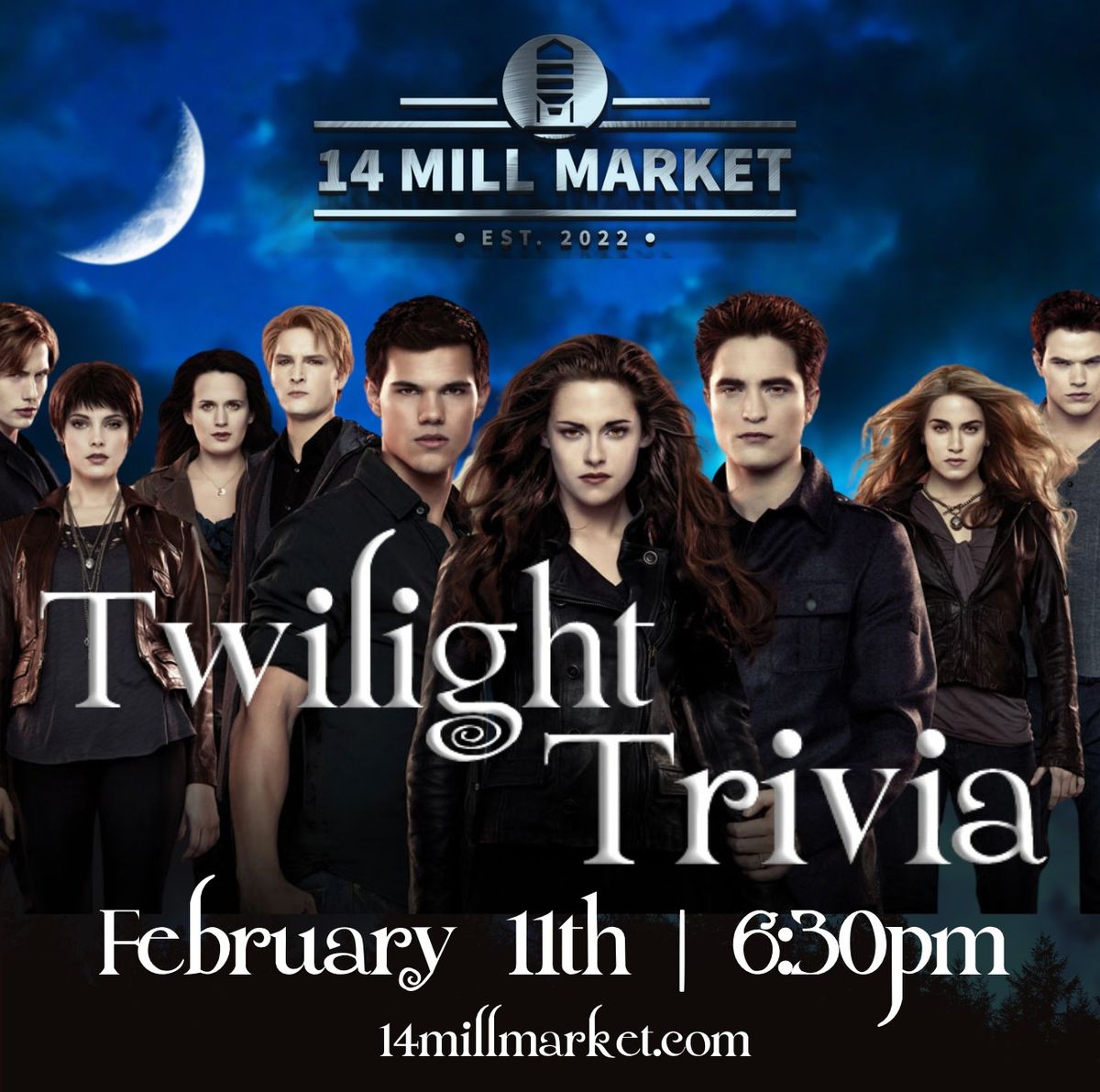 Twilight Movie Trivia at 14 Mill Market